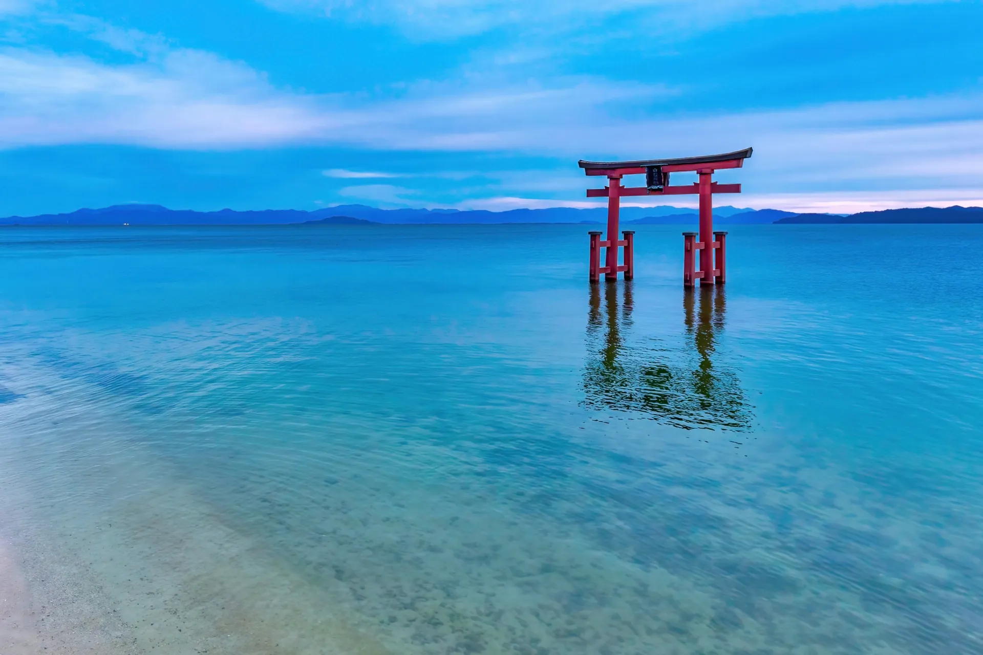 琵琶湖西岸