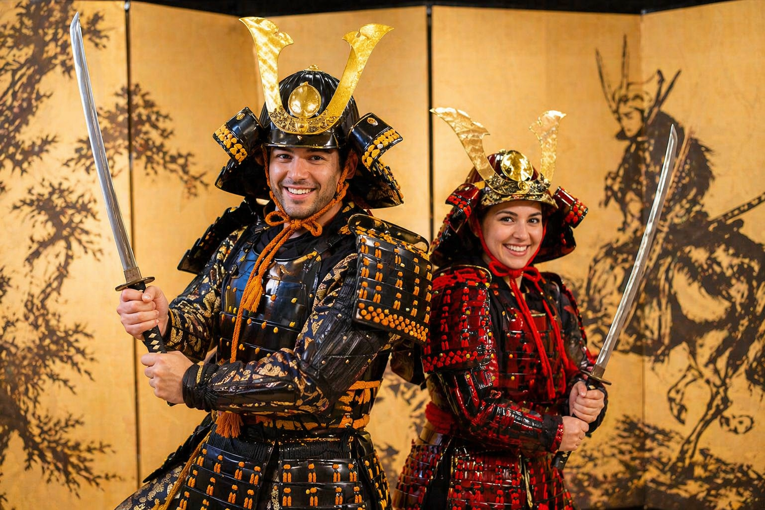 戦国武将体験！甲冑着付け＆撮影プラン