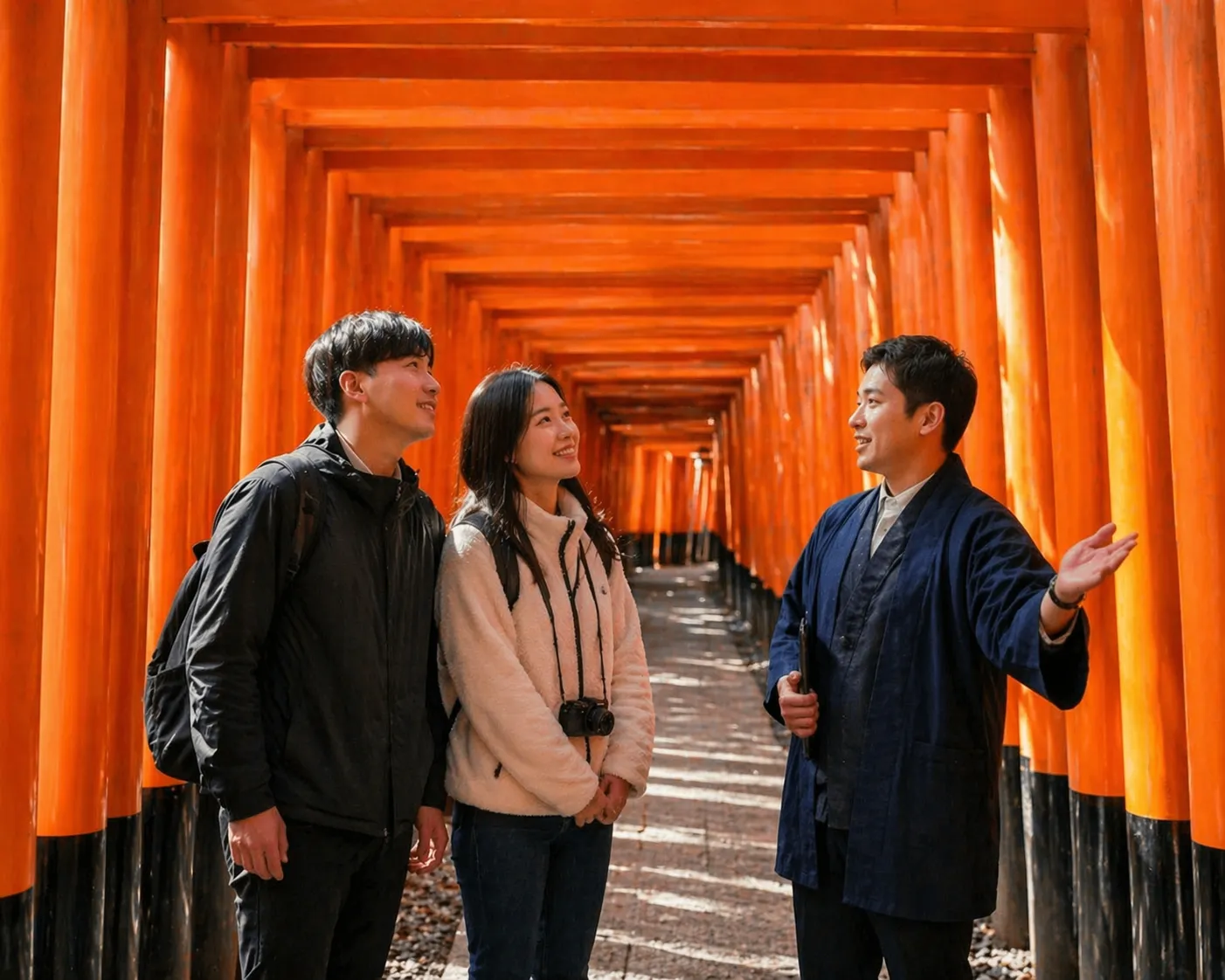【伏見稲荷】千本鳥居ガイドツアー＆稲荷山ハイキング